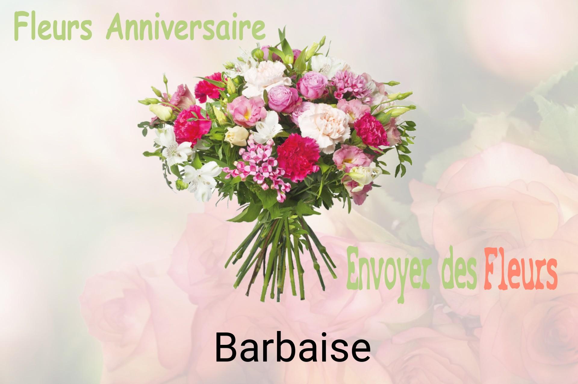 Bouquet de fleurs d’anniversaire livré à Barbaise