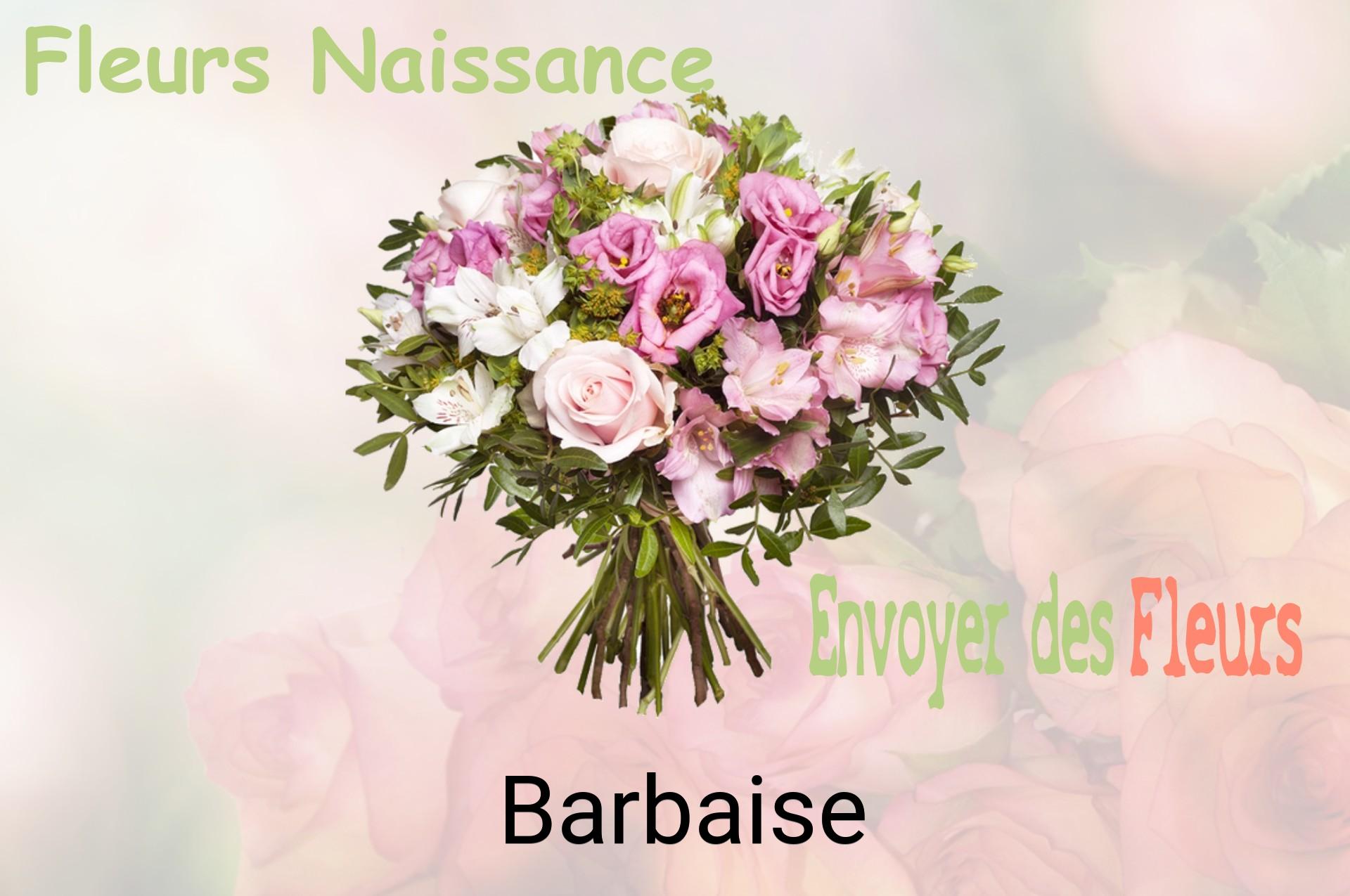 Bouquet de fleurs de naissance livré à Barbaise
